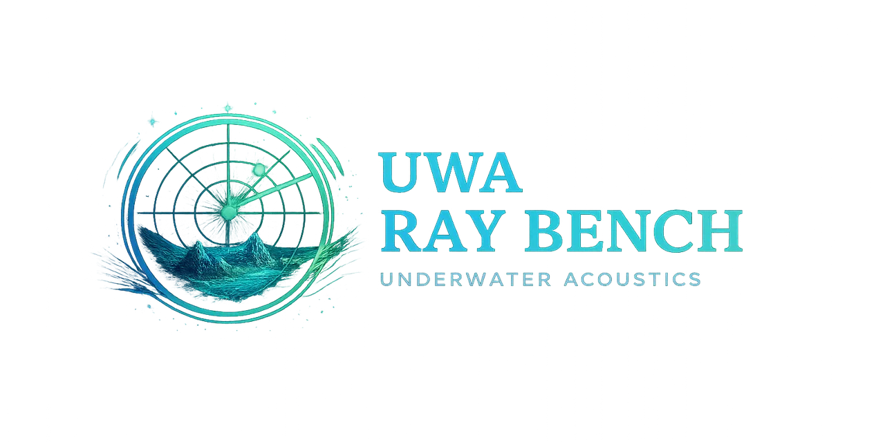 Underwater Acoustic Ray Bench GitHub social preview