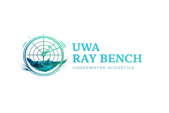 Underwater Acoustic Ray Bench transmission-loss field visualization
